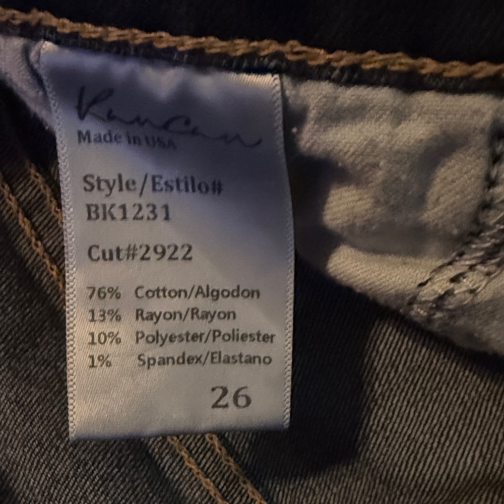 KanCan Distressed Blue Women's Jeans - Picture 4 of 7